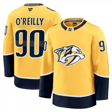 Nashville Predators Fanatics Premium Ryan Oreilly 2024-25 Heim Gelb Trikot - Herren